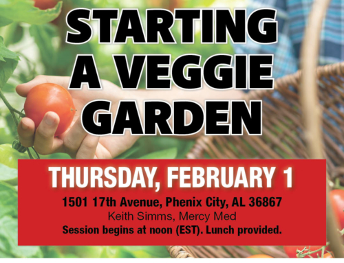 Lunch and Learn: Starting a Veggie Garden