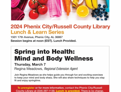 Lunch and Learn: Spring into Health: Mind and Body Wellness