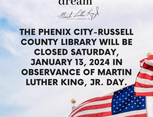 LIBRARY CLOSED: Martin Luther King, Jr. Day Holiday Observed