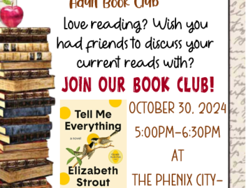 Phenix City – Russell County Library October Book Club