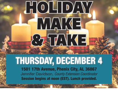 December 2025 Lunch and Learn: Holiday Make & Take
