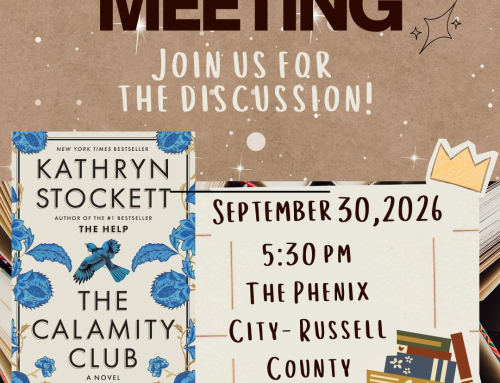 Phenix City – Russell County Library September Book Club